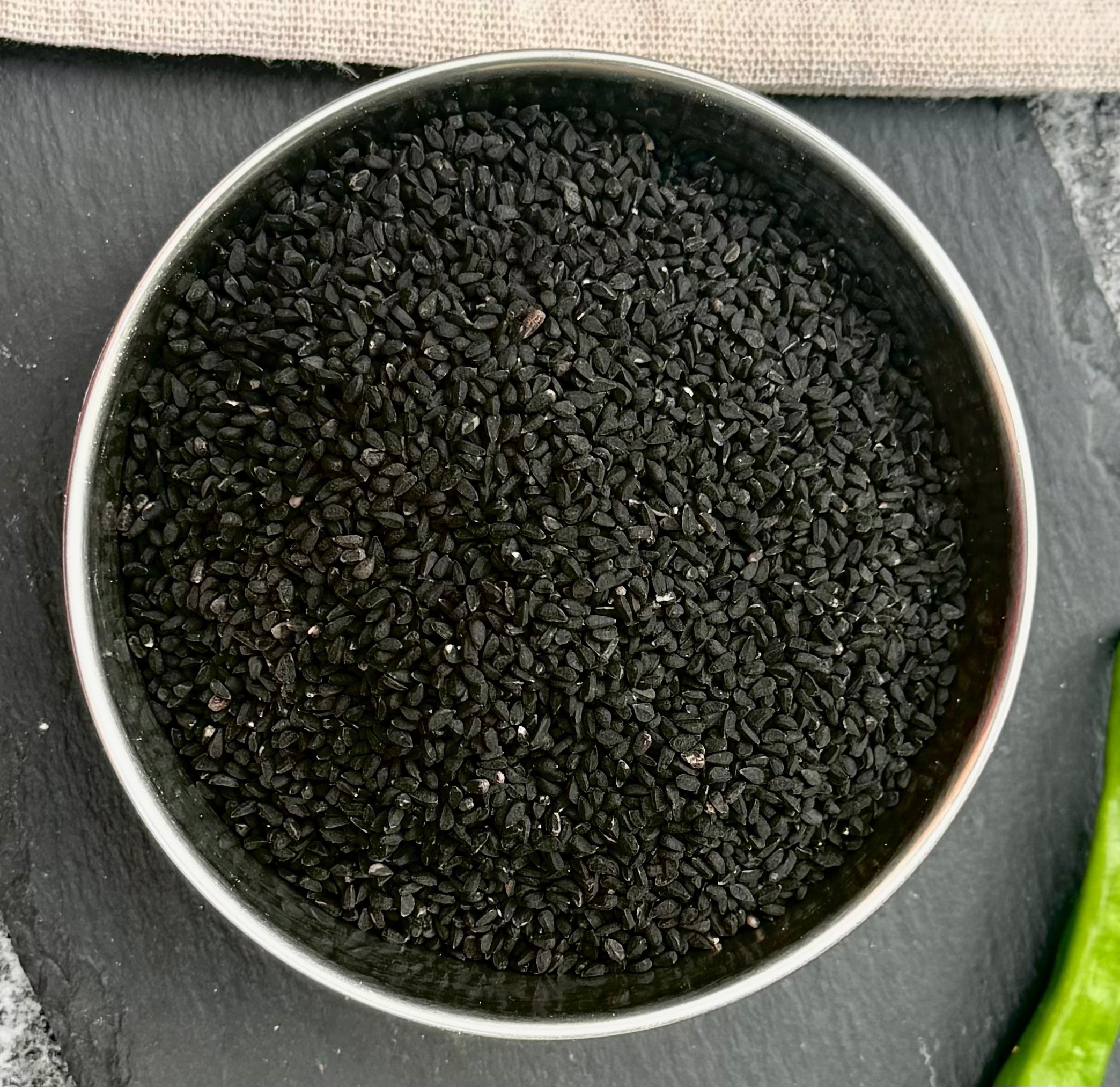 Bio Schwarzkümmelsamen | Kalonji | ganz, 3 mm
