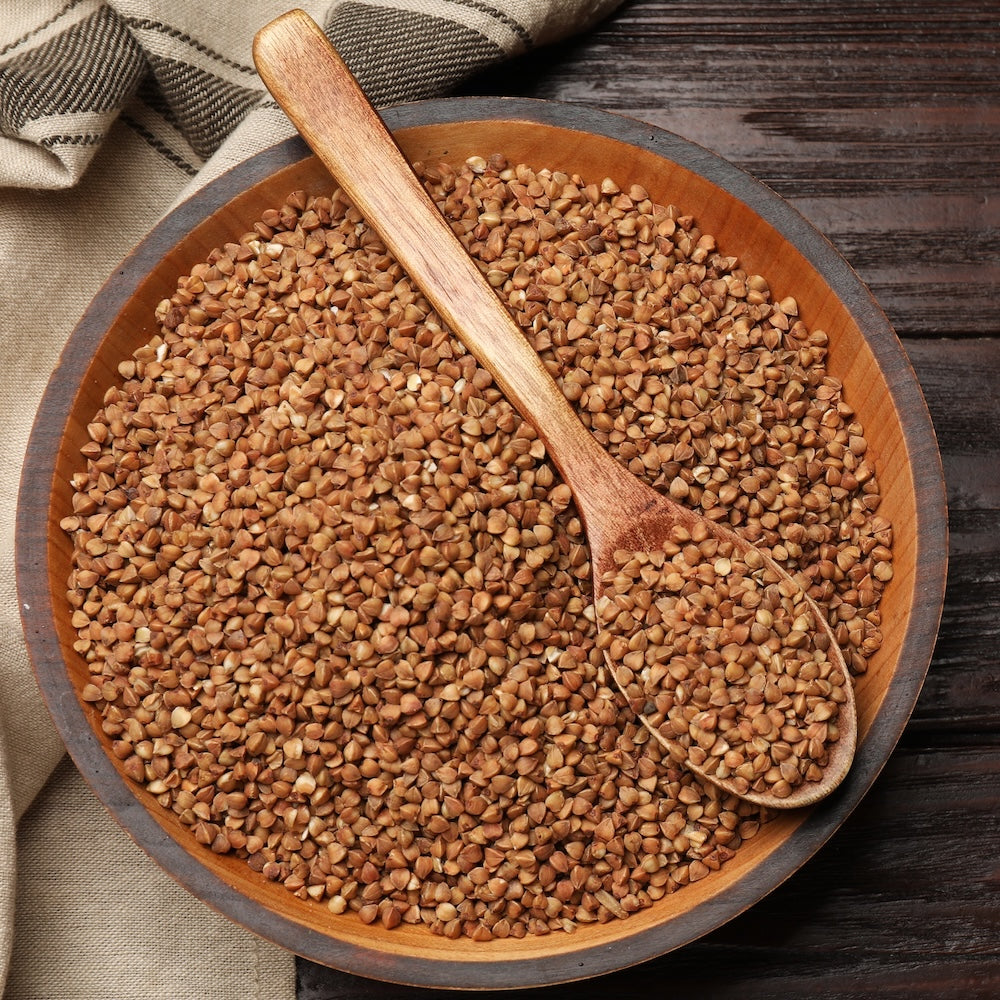 Organic buckwheat, roasted